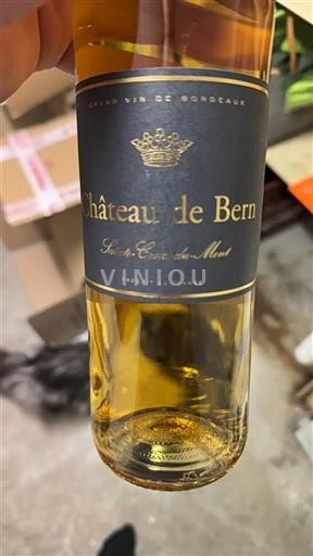 Bordeaux Sainte-Croix-Du-Mont Château Bern 2024