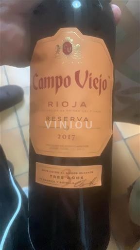 La Rioja Rioja Campo Viejo Reserva 2017