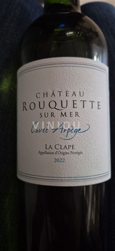 Languedoc La Clape Château Rouquette Sur Mer Arpège 2022