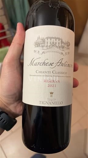 Toscana Chianti Classico Marchese Antinori Riserva 2021