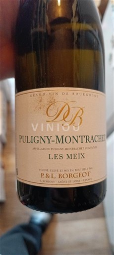 Bourgondië Puligny-Montrachet P. & J. Borgeot Les Meix 2020