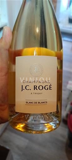 Šampanja Šampanjec J.C. Rogé Blanc de Blancs Neleten.