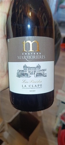 Languedoc La Clape Château Marmorières Les Privilèges 2020
