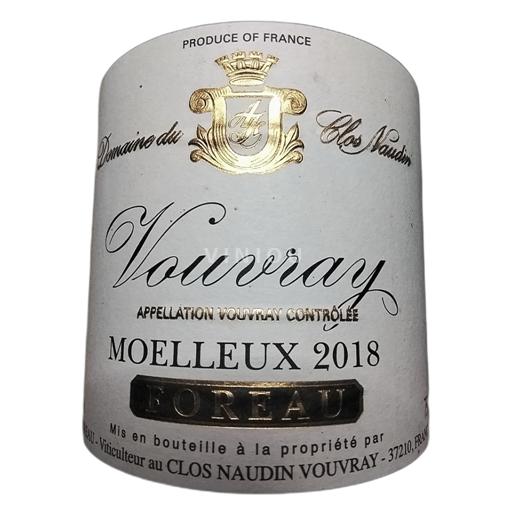 Loiretal Clos Naudin Moelleux 2018