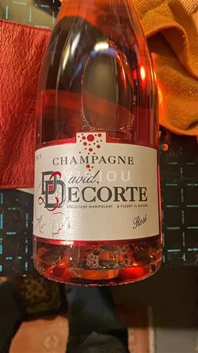 Champagne David Decorte Icke årgångsbetecknad