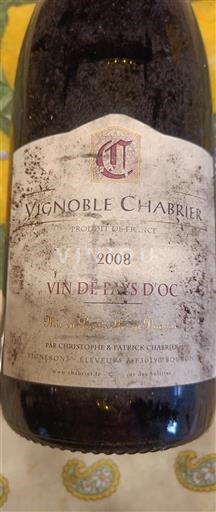 Languedoc Coteaux du Languedoc Vignoble Chabrier 2008