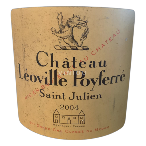 Bordeaux Saint-Julien Château Léoville Poyferré 2004