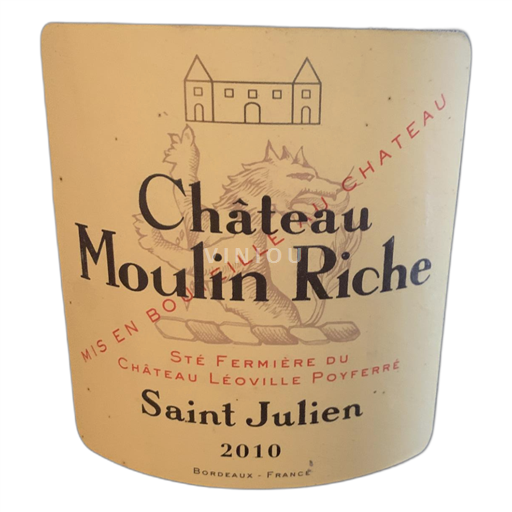 Bordeaux Saint-Julien Château Moulin Riche 2010