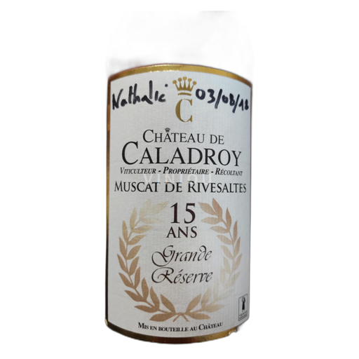 Roussillon Muscat de Rivesaltes Château de Caladroy Grande Réserve 2000