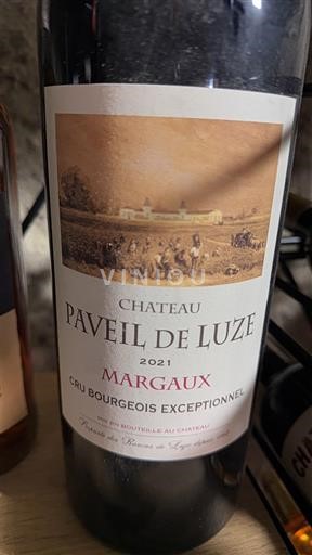 Bordeaux Margaux Château Paveil de Luze 2021