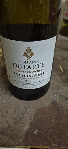 Loiredalen Pouilly-fumé Domaine Dutarte Terres Blanches 2022