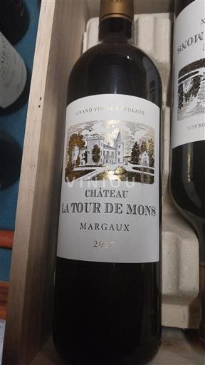 Bordeaux Margaux La Tour de Mons 2017