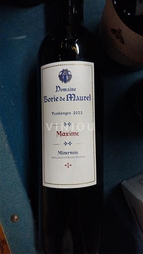 Languedoc Minervois Borie de Maurel Maxime 2022