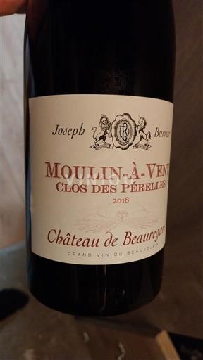 Beaujolais Moulin-à-vent Château Beauregard Clos des Pérelles 2018
