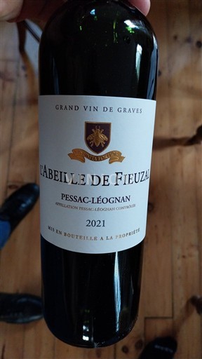 Bordeaux Pessac-Léognan L'Abeille de Fieuzal 2021