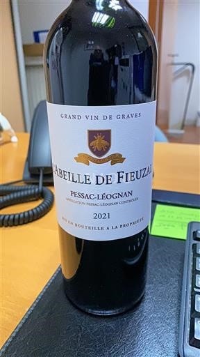 Bordeaux Pessac-Léognan L'Abeille de Fieuzal 2021