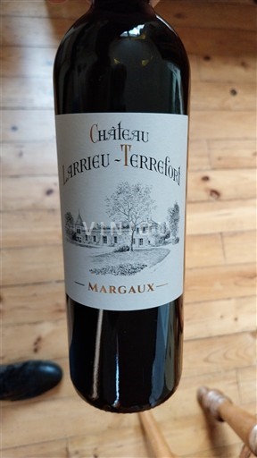 Bordeaux Margaux Larrieu terrefort 2022