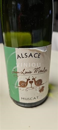Alsasko Muškát Jean-Louis Mauler 2009