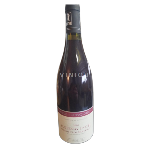 Bourgogne Santenay Domaine Françoise Grand Clos Rousseau 2018