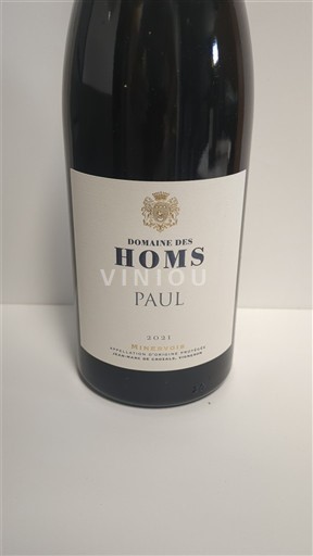 Languedoc Minervois Domaine Des Homs Paul 2021