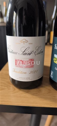 Rona dolina Côtes-du-Rhône Château Saint Estève Tradition 2021