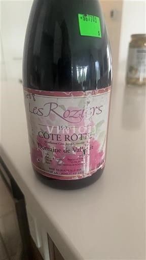Rhônedalen Côte-rôtie Domaine Vallouit Les Roziers 1995