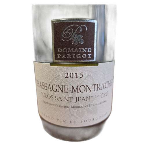 Bourgogne Chassagne-Montrachet Domaine Parigot Premier cru Clos Saint-Jean 2015