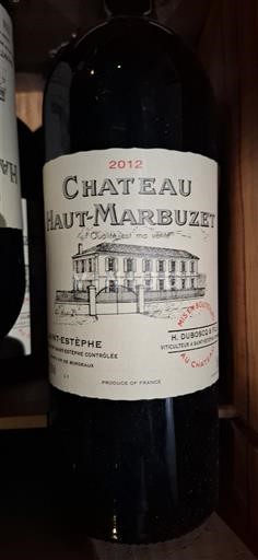 Bordeaux Saint-Estèphe Château Haut Marbuzet 2012