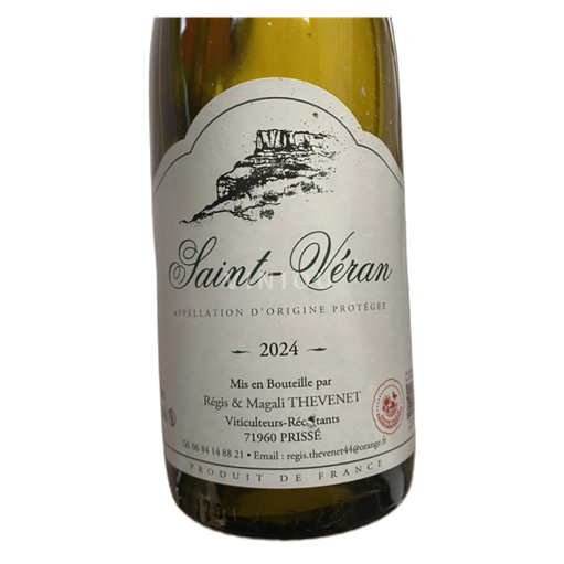 Burgundsko Saint-Véran Domaine Régis et Magali Thévenet 2024