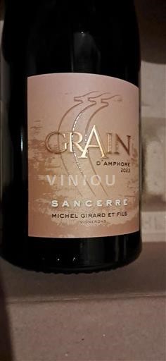 Loiredalen Sancerre Domaine Michel Girard et Fils Grain d'Amphore 2023