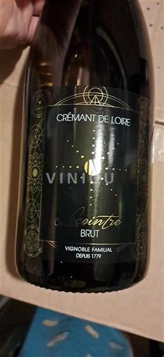 Loiredalen Crémant de Loire Lecointe Icke årgångsbetecknad