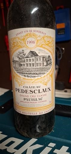 Bordeaux Pauillac Grand Cru Château Pedesclaux 1998