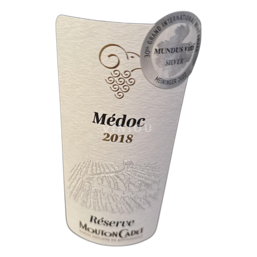 Bordeaux Médoc Mouton Cadet Réserve 2018
