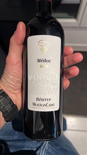 Бордо Медок Mouton Cadet Réserve 2018