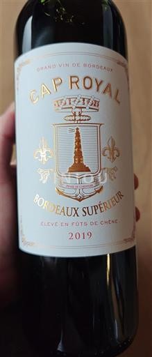 Bordeaux Bordeaux superior CAP Royal  2019