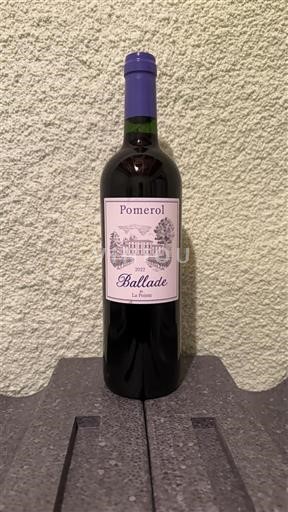 Bordeaux Pomerol La Fleur Ballade 2022
