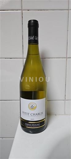 Burgundy Petit Chablis Famille Brocard 2022