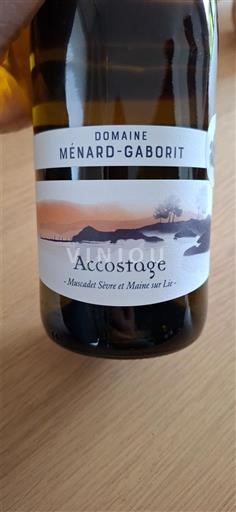 Loiredalen Muscadet-Sèvre-et-Maine Ménard-Gaborit Accostage 2023