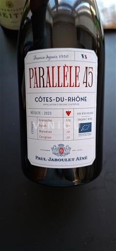 Rhônetal Côtes du Rhône Domaine Paul Jaboulet Aîné Parallèle 45 2023