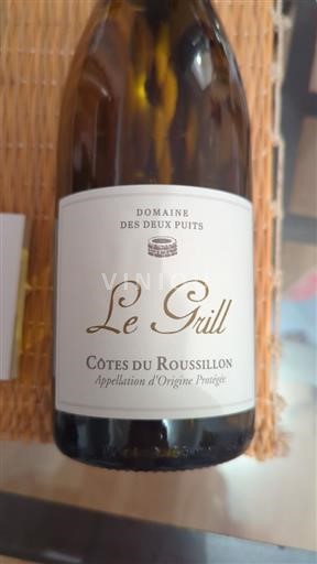 Roussillon Côtes-du-Roussillon Domaine Des Deux Puits Grill blanc 2024