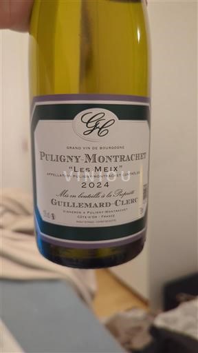 Borgogna Puligny-Montrachet Domaine Guillemard-Clerc Les Meix 2024