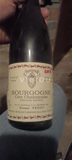 Bourgondië Côte-de-Beaune Grand Cru Yvonne Venot 2019