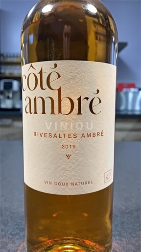 Roussillon Rivesaltes Domaine Juvi Côté Ambré 2019