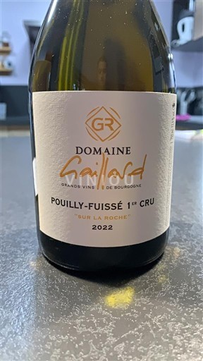Borgoña Pouilly-fuissé Premier Cru Domaine Gaillard Sur La Roche 2022