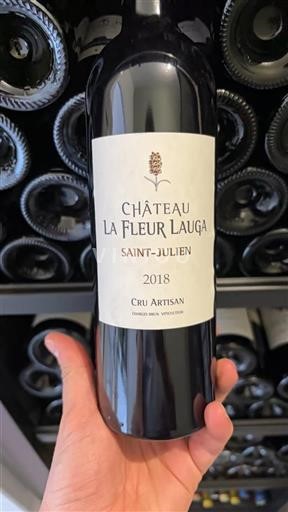 Burdeos Saint-Julien Cru Artisan Château La Fleur Lauga 2018