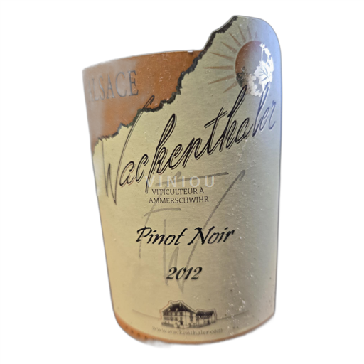 Alsasko Rulandské modré Wackenthaler Pinot Noir 2012