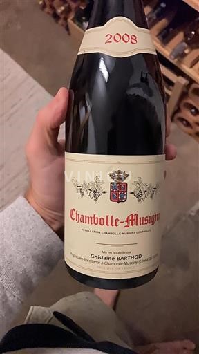 Bourgondië Chambolle-Musigny Ghilsaine Barthod 2008