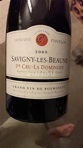 Burgundy Savigny-lès-Beaune Premier Cru Domaine Pavelot La Dominode 2009