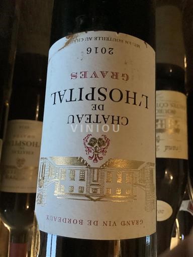 Bordeaux Graves Château L'Hospital 2016