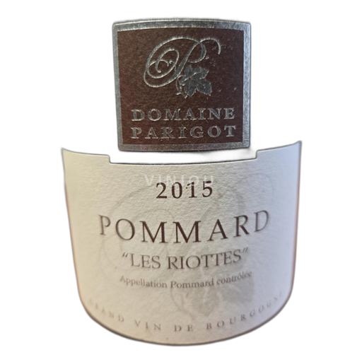 Bourgogne Pommard Domaine Parigot Les Riottes 2015